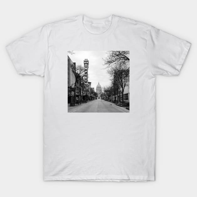 Madison, Wisconsin T-Shirt by juniperandspruce